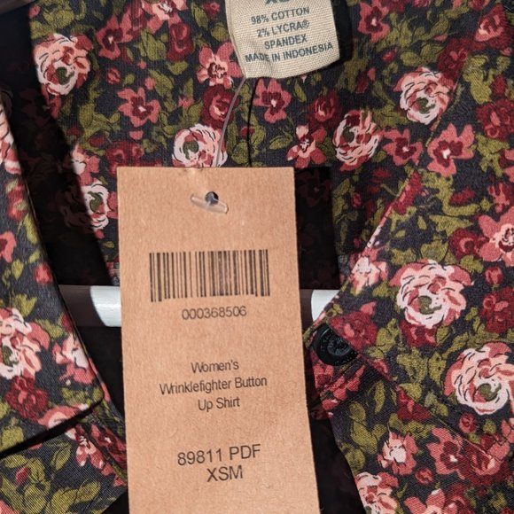 Duluth Trading Co. Floral Button Down - Picture 3 of 4